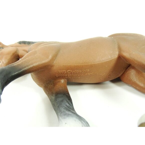 Safari Ltd Horses Lot 2004 2008 Saddlebred Clydesdale Mustang - Picture 8 of 13